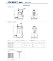 Elettropompe Sommergibili multigiranti TOP MULTI-EVO Pedrollo