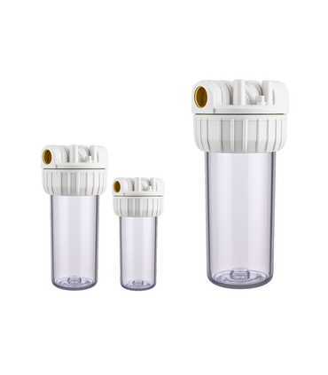 Portafiltri con Testata in Plastica Pedrollo.