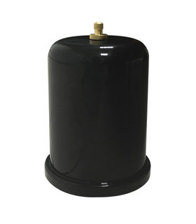 Vaso di Espansione Nero per Elettropompe 1 Litro