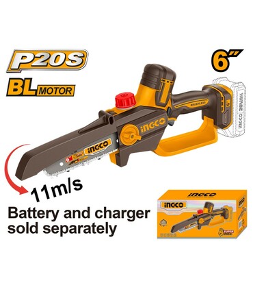 MINI ELETTROSEGA A BATTERIA 6" 11M/S NUDA INGCO