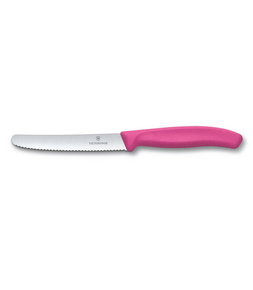 Victorinox Coltello da Cucina Punta Tonda Seghettato - 11cm