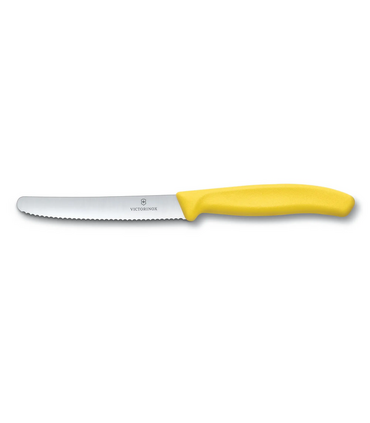 Victorinox Coltello da Cucina Punta Tonda Seghettato - 11cm