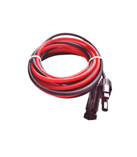 Coppia di cavi solari 4mm con connettori 5m + 5m