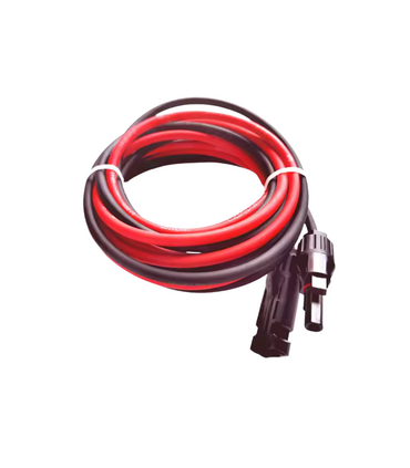 Coppia di cavi solari 4mm con connettori 5m + 5m