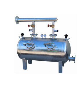 Filtro a Quarzite doppia camera zincato DN100 con Kit controlavaggio