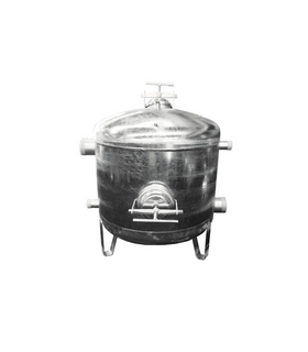 Filtro a Quarzite mono camera zincato 4" con Kit controlavaggio