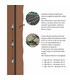 Kit Irrigazione a goccia automatico 50 mq con centralina Connect DC Battery + Elettrovalvola 9V