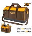 BORSA PORTATTREZZI CON 18 TASCHE 25KG INGCO