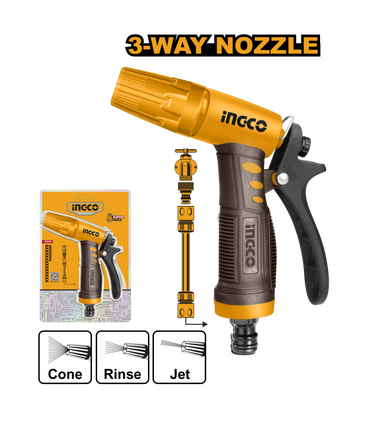 PISTOLA IRRIGAZIONE 3 GETTI