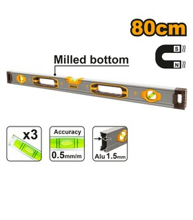 LIVELLA 80 CM MAGNETICA INGCO