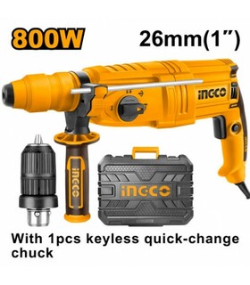 TRAPANO TASSELLATORE 800W DOPPIO MANDRINO INGCO