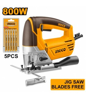 SEGHETTO ALTERNATIVO 800W CON KIT 5 LAME INGCO