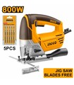 SEGHETTO ALTERNATIVO 800W CON KIT 5 LAME INGCO