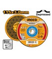 DISCO TAGLIO PER METALLO 115X3MM 10PZ INGCO