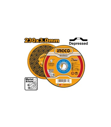 DISCO TAGLIO PER METALLO 230X3MM INGCO