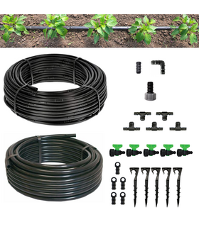 Kit irrigazione Orto Giardino 25 mq P. 20 Ala Gocciolante Orto e Giardino