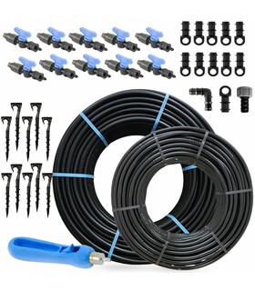 Kit Irrigazione Ala Gocciolante Easy Fast 100 mq ø 16 mm Irrigazione facile