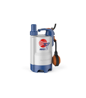ELETTROPOMPA SOMMERGIBILE TOP 2 - VORTEX HP 0.50 V220 DRENAGGIO CON CAVO 10MT