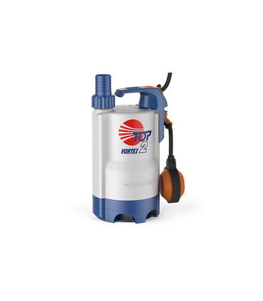 ELETTROPOMPA SOMMERGIBILE TOP 2 - VORTEX HP 0.50 V220 DRENAGGIO CON CAVO 10MT