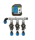 KIT IRRIGAZIONE AUTOMATICA CON TRE ELETTROVALVOLE + PROGRAMMATORE AMICO PRO