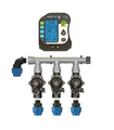 KIT IRRIGAZIONE AUTOMATICA CON TRE ELETTROVALVOLE + PROGRAMMATORE AMICO PRO