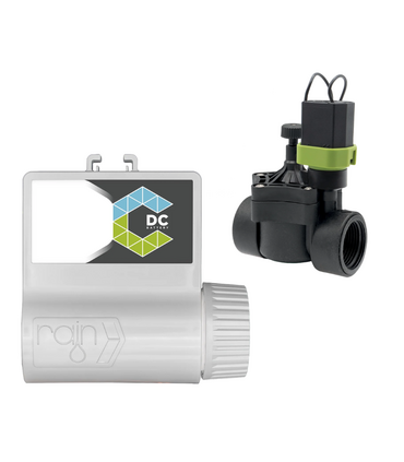 KIT IRRIGAZIONE AUTOMATICA CON CENTRALINA CONNECT DC BATTERY ED ELETTROVALVOLA 9V 1''