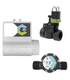 KIT IRRIGAZIONE AUTOMATICA CON ELETTROVALVOLA 9V + TURBINA IP68 E CENTRALINA CONNECT DC BATTERY