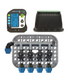 KIT IRRIGAZIONE ALL-IN-ONE CON ELETTROVALVOLE 9V + PROGRAMMATORE AMICO PRO + POZZETTO
