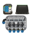 KIT IRRIGAZIONE ALL-IN-ONE CON ELETTROVALVOLE 9V + PROGRAMMATORE AMICO PRO + POZZETTO