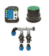 KIT IRRIGAZIONE ALL-IN-ONE CON ELETTROVALVOLE 9V + PROGRAMMATORE AMICO PRO + POZZETTO CIRCOLARE