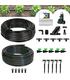Kit Irrigazione a goccia automatico 50 mq con centralina Connect DC Battery + Elettrovalvola 9V
