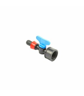 Valvola per manichetta leggera 22 X 3/4 con anello tape