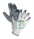 PAIA DI GUANTI SPALMATI IN NITRILE GRIGIO CON POLSINI IN TESSUTO ELASTICO