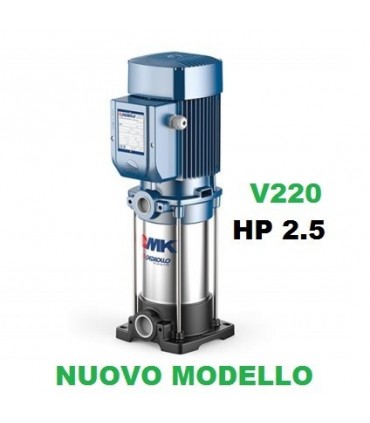 MULTISTADIO VERTICALE MKm 5/7-N PEDROLLO V220 HP 2.5