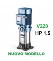 MULTISTADIO VERTICALE MKm 3/5 -N PEDROLLO V220 HP 1.5