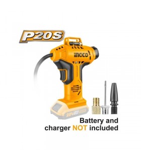 COMPRESSORE AUTO BATTERIA COMPRESSORE AUTO BATTERIA AL LITIO 20V 10BAR NUDO INGC0