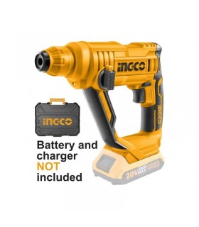 MARTELLO TASSELLATORE BATTERIA AL LITIO 20V NUDO INGCO