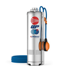 ELETTROPOMPA SOMMERSA PEDROLLO UPm 8/4 GE HP 2 V220 CON GALLEGGIANTE MONOFASE MLTIGIRANTE