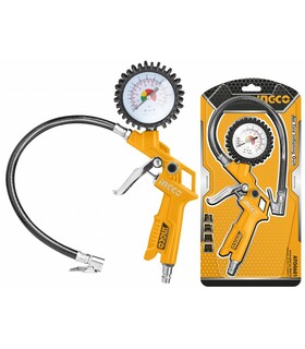 PISTOLA PER IL GONFIAGGIO CON MANOMETRO INGCO - COD. ATG0601