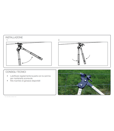 TENDITORE GRIPPLE TENDIFILI CONTRACTOR TOOL METALLICO FINO A 6mm