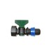 VALVOLA 3/4" x 22 PER MANICHETTA GOCCIOLANTE CON ANELLO TAPE