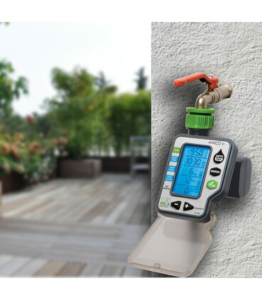 Centralina Rain Amico+ 2 da rubinetto 2 zone Per irrigazione Orto Giardino