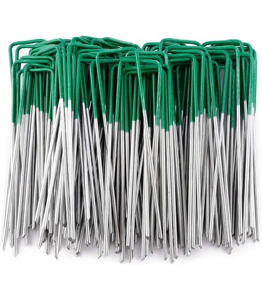 PICCHETTI A U ALTEZZA 15 CM CONF. 20 PZ ACCESSORI FISSAGGIO PRATO SINTETICO