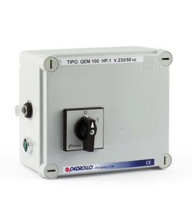 QEM 200 PEDROLLO - HP 2 QUADRO ELETTRICO PER ELETTROPOMPA SOMMERSA MONOFASE