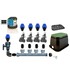 KIT CON ELETTROVALVOLE 9V + PROGRAMMATORE AMICO PRO 4 ZONE + POZZETTO PER IRRIGAZIONE AUTOMATICA