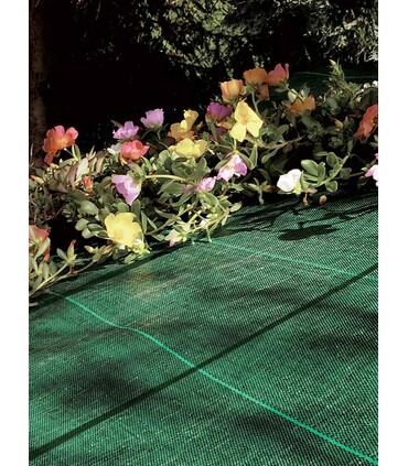 Telo Rete Pacciamatura Verde Larg. 420 cm x 50 m | 100 gr/mq