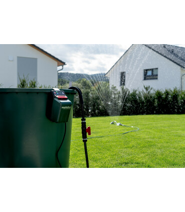 METABO Pompa a Batteria per Bidoni, Cisterne e Sistemi a Caduta | TPF 18 LTX 2200 | + Batteria e Caricabatteria