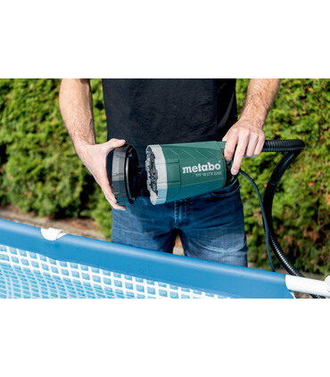 METABO Pompa a Batteria per Bidoni, Cisterne e Sistemi a Caduta | TPF 18 LTX 2200 | + Batteria e Caricabatteria