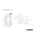 METABO Pompa a Batteria per Bidoni, Cisterne e Sistemi a Caduta | TPF 18 LTX 2200 | + Batteria e Caricabatteria