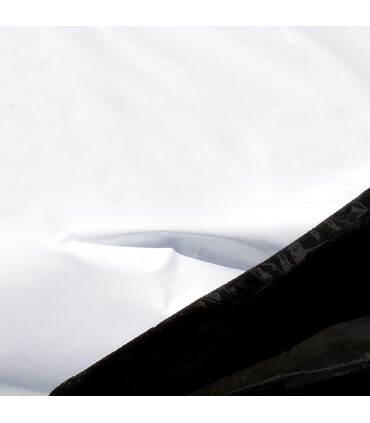 Telo Bianco e Nero Pacciamatura Senza Fori Bobina da 100 M Film Antierbacce Larg. 100 cm | Bio Orto